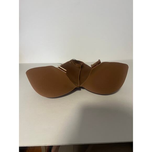 NWT Evelyn & Bobbie Women's Everyday Bustier Strapless Bra Brown 08.08.078 (32G) - Picture 6 of 10
